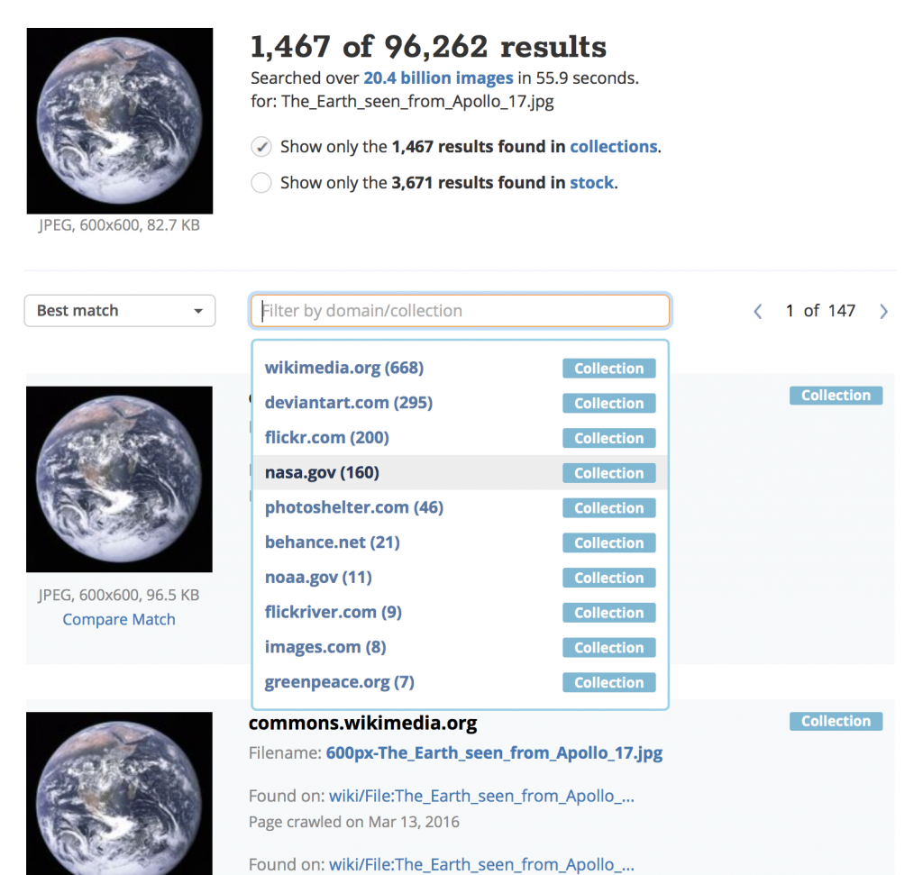 TinEye results filtered by collection TinEye Blog